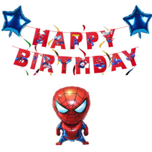 happy birthday spidy set