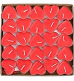 heart shaped candles box